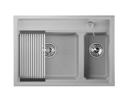 Кухонная мойка Granula Kitchen Space 73 7302 цвет Арктик