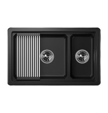 Кухонная мойка Granula Kitchen Space 73 7304U цвет Шварц