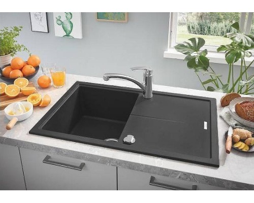 Кухонная мойка Grohe K400 78 31639AP0 Черный гранит