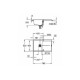 Кухонная мойка Grohe K400 78 31639AP0 Черный гранит