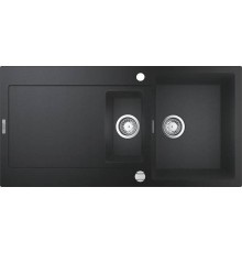 Кухонная мойка Grohe K500 100 31646AP0 Черный гранит