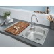 Кухонная мойка Grohe K200 86 31552SD1 Нержавеющая сталь