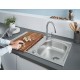 Кухонная мойка Grohe K200 86 31552SD1 Нержавеющая сталь