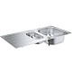 Кухонная мойка Grohe K200 96 31564SD1 Нержавеющая сталь