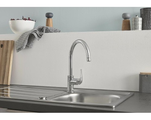 Кухонная мойка Grohe K200 31562SD1 со смесителем Нержавеющая сталь