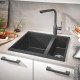 Кухонная мойка Grohe K500 56 31648AP0 Черный гранит