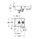 Кухонная мойка Grohe K500 56 31648AP0 Черный гранит