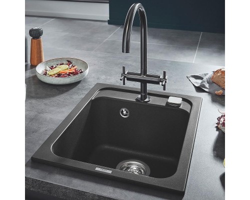 Кухонная мойка Grohe K700 40 31650AP0 Черный гранит