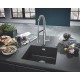 Кухонная мойка Grohe K700 53 31654AP0 Черный гранит