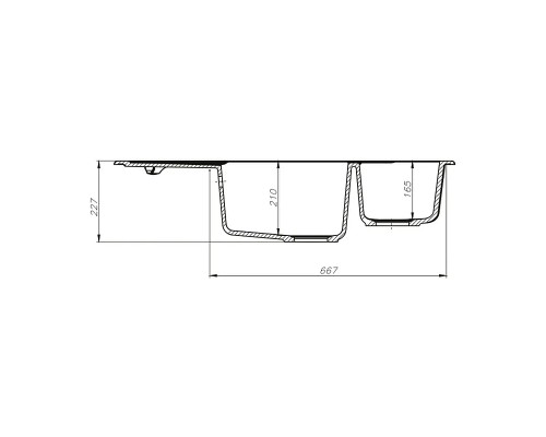 Кухонная мойка Iddis Vane G 96 V28P965i87 цвет Песок