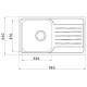 Кухонная мойка Iddis Sound 78 SND78SDi77 Сатин