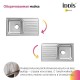 Кухонная мойка Iddis Sound 78 SND78PDi77 Сталь