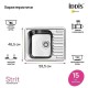 Кухонная мойка Iddis Strit S 58 STR58SDi77S Сатин