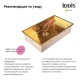 Кухонная мойка Iddis Edifice 74 EDI74B0i77 Золото матовое