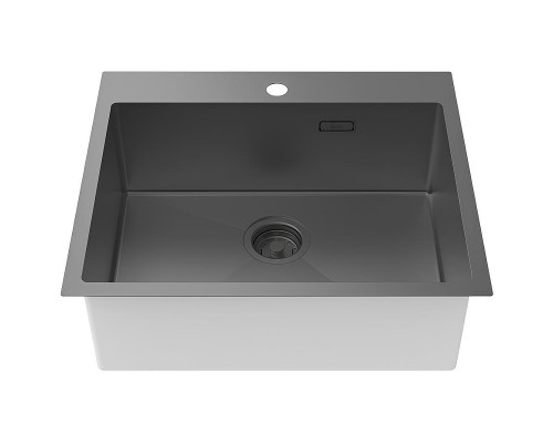 Кухонная мойка Iddis Haze 59 HAZ59GMi77 Графит матовый