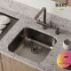 Кухонная мойка Iddis Mate 44 MAT44GMi77 Графит матовый