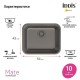 Кухонная мойка Iddis Mate 53 MAT53GMi77 Графит матовый