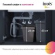 Кухонная мойка Iddis Mate 53 MAT53GMi77 Графит матовый
