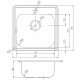 Кухонная мойка Iddis Strit S 48 STR48P0i77S Сталь