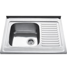 Кухонная мойка Kaiser KSS-8060L Хром