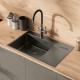 Кухонная мойка Lemark Kezadra 780L 9936151 цвет Графит