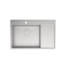 Кухонная мойка Lemark Kezadra 780L 9937149 цвет Сталь