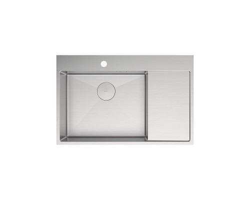 Кухонная мойка Lemark Kezadra 780L 9937149 цвет Сталь