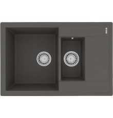 Кухонная мойка Lemark Ramza 760 9910041 Серый шелк