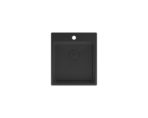 Кухонная мойка Lemark Janga 440 9932104 цвет Черный матовый