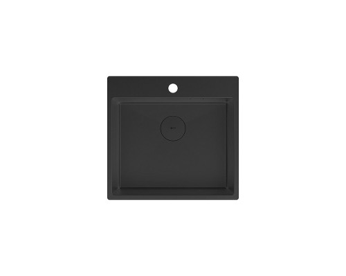 Кухонная мойка Lemark Janga 540 9932112 цвет Черный матовый