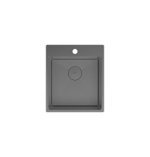 Кухонная мойка Lemark Janga 440 9936103 цвет Графит