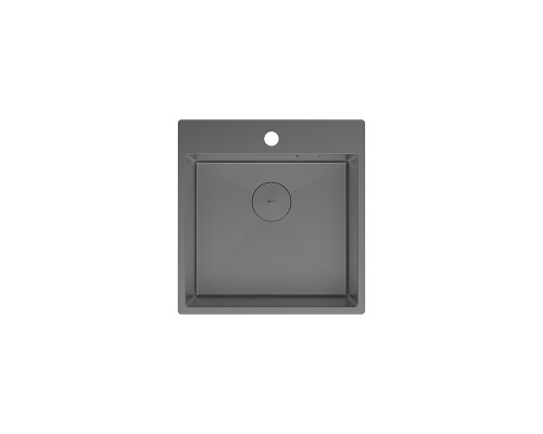 Кухонная мойка Lemark Janga 490 9936107 цвет Графит