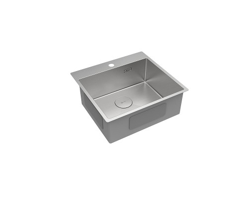 Кухонная мойка Lemark Janga 540 9937109 цвет Сталь