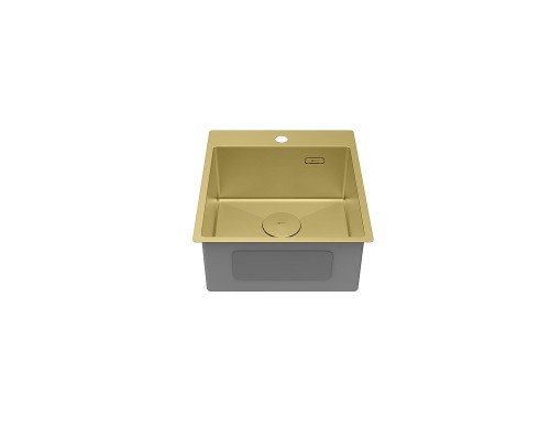 Кухонная мойка Lemark Janga 440 9938102 цвет Светлое золото