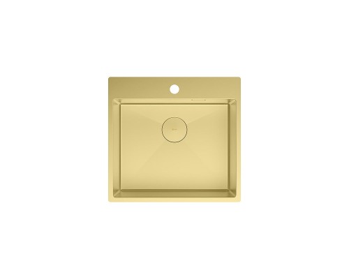 Кухонная мойка Lemark Janga 540 9938110 цвет Светлое золото