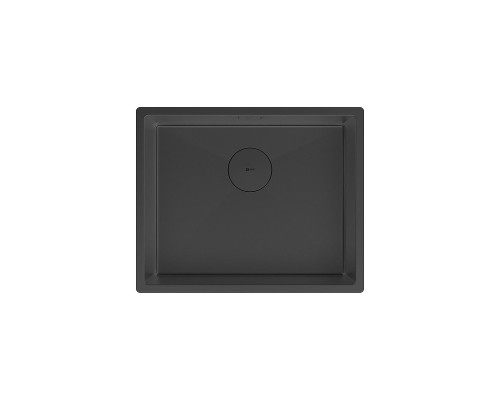Кухонная мойка Lemark Olanga 540 9932128 цвет Черный матовый