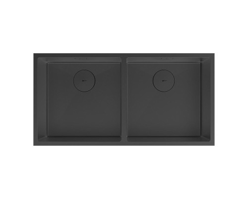 Кухонная мойка Lemark Proran 900 9932140 цвет Черный матовый