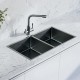 Кухонная мойка Lemark Proran 900 9936139 цвет Графит