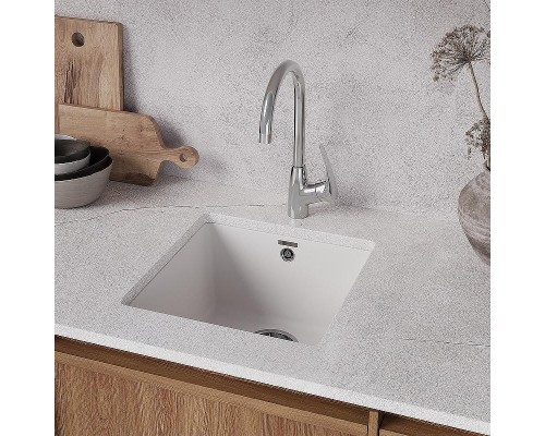 Кухонная мойка Lemark Sinara 400-U 9910063 Грей
