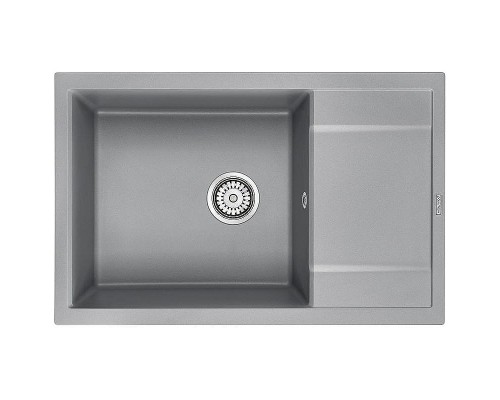 Кухонная мойка Paulmark Flugen 60 PM317850-GRM Серый металлик