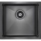 Кухонная мойка Paulmark Aller 48 Uni PM804844-GM Вороненая сталь