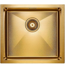 Кухонная мойка Paulmark Aller 48 Uni PM804844-BG Брашированное золото