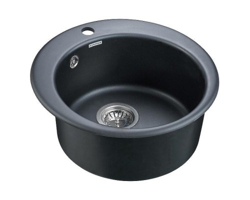 Кухонная мойка Paulmark Gelegen 50 PM404800-BLM Черный металлик