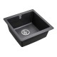 Кухонная мойка Paulmark Gera 50 PM104546-BL Черная