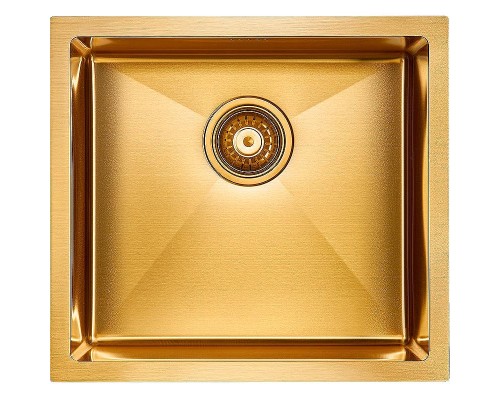 Кухонная мойка Paulmark Gerberg 48 Uni PM254844-BG Брашированное золото