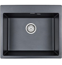 Кухонная мойка Paulmark Kante 60 PM106052-BLM Черный металлик