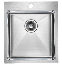 Кухонная мойка Paulmark Kroner 45 PM214551-BS Брашированная сталь