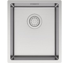 Кухонная мойка Paulmark Lassan 38 Uni LA38-BS Брашированная нержавеющая сталь