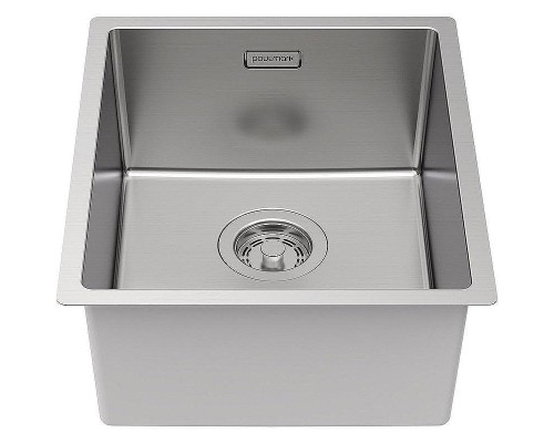 Кухонная мойка Paulmark Lassan 38 Uni LA38-BS Брашированная нержавеющая сталь