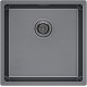 Кухонная мойка Paulmark Lassan 44 Uni LA44-GM Вороненная сталь